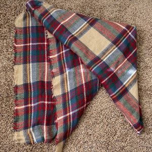 Fall blanket scarf